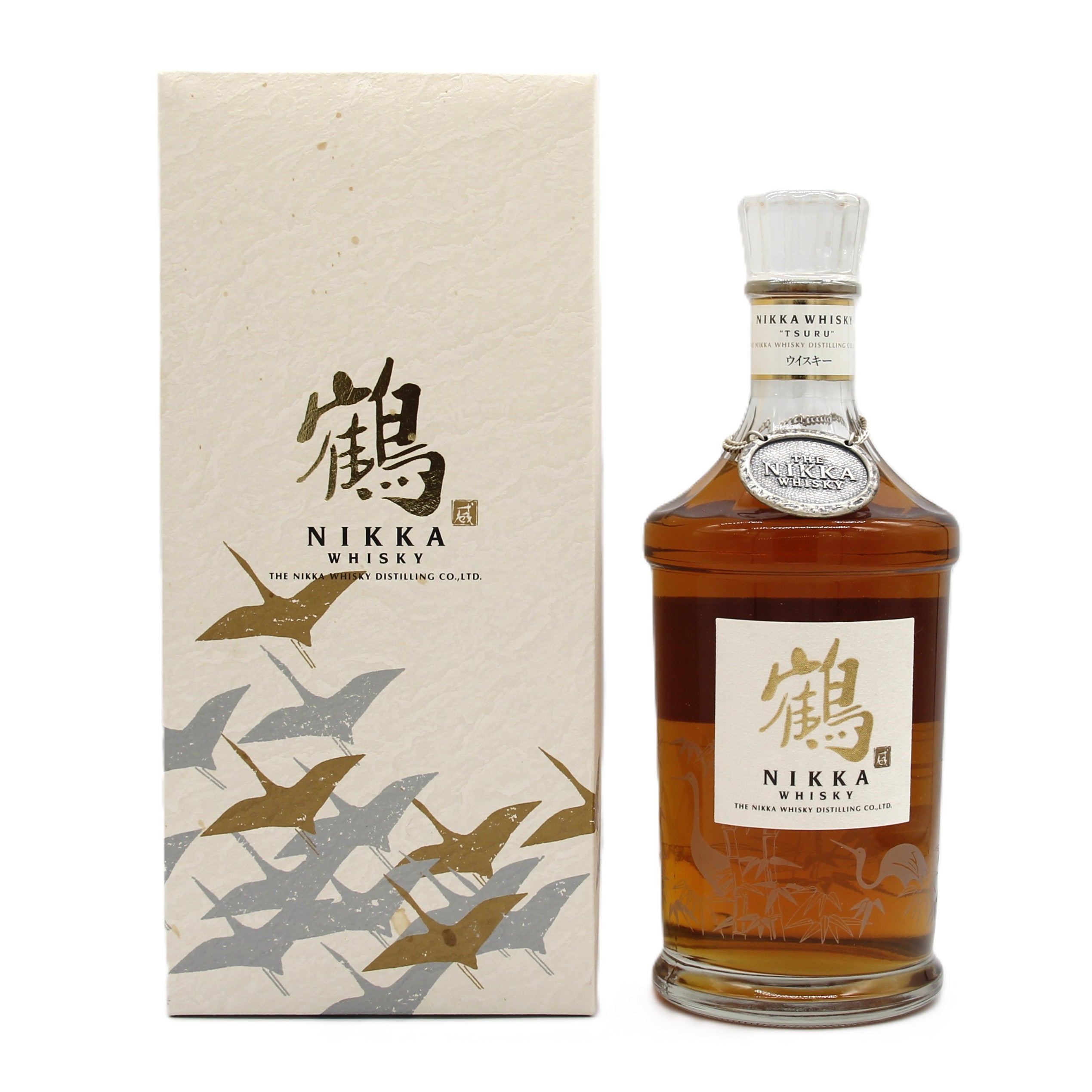 ニッカ ウイスキー 鶴 スリムボトル 43% 700ml 箱付き – Saketown