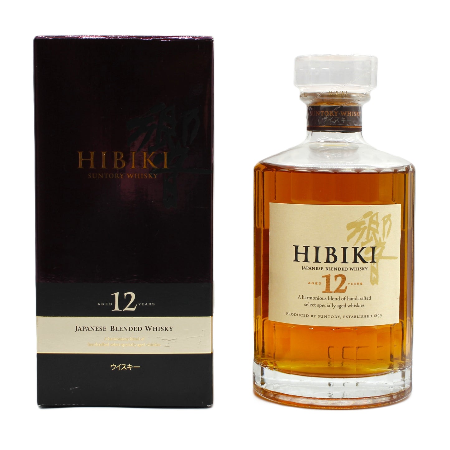 サントリー ウイスキー 響12年 43% 700ml 箱付き (5) ※冊子無し