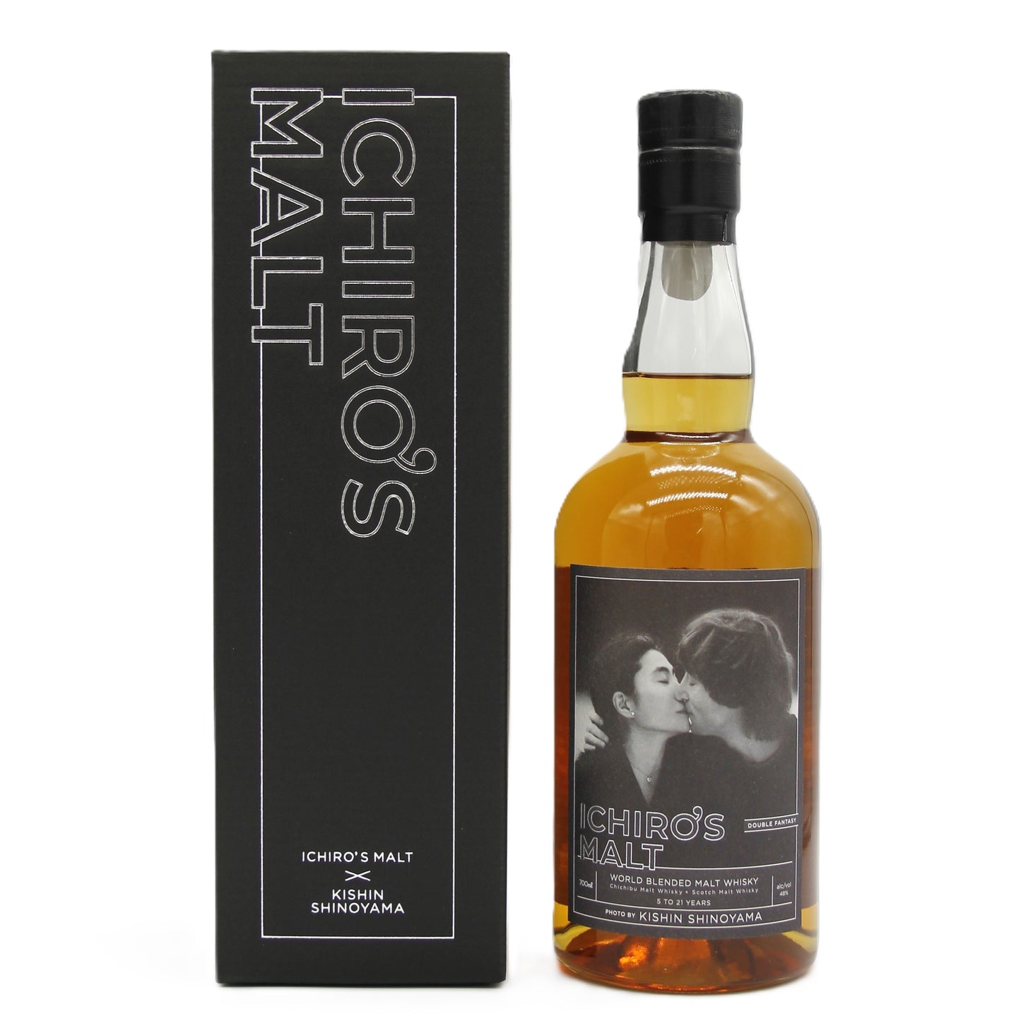 イチローズモルト ダブルファンタジー ICHIRO'S MALT×KISHIN SHINOYAMA DOUBLE FANTASY ブレンデッド モルトウイスキー 48% 700ml 箱付き