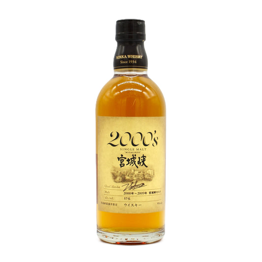 ニッカ ウイスキー シングルモルト 宮城峡2000’ｓ (2000~2009年) 57% 500ml 箱無し
