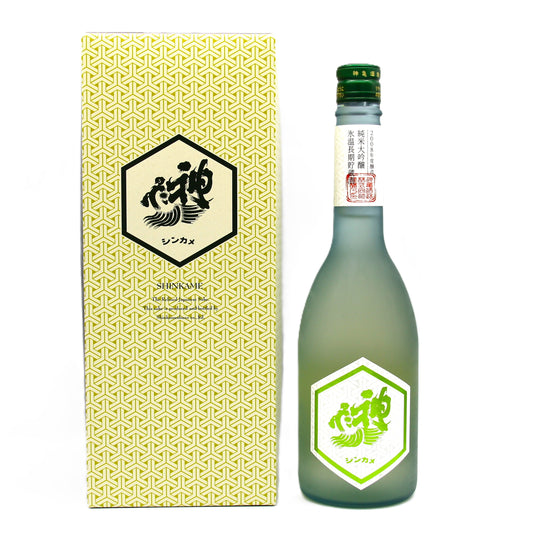 神亀酒造 神亀 純米大吟醸 氷温長期貯蔵酒 日本酒 清酒 16.5％ 720ml 箱付き（2025年4月製造）