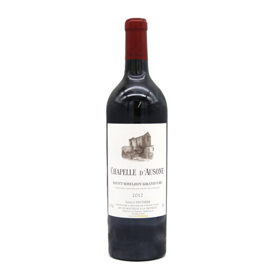 シャトー オーゾンヌ シャペル ドーゾンヌ サンテミリオン グランクリュ 2012 赤ワイン 13% 750ml 箱無し（CH.AUSONE Chapelle d'Ausone 2012）