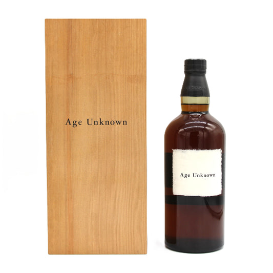 サントリー ウイスキー エイジ アンノウン Age Unknown 勲一等瑞宝章受章記念 ピュアモルト ウイスキー 43％ 750ml 箱付き