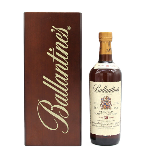 バランタイン Ballantine's 30年 ブレンデッド スコッチウイスキー ベリーオールド 43％ 700ml 箱付き