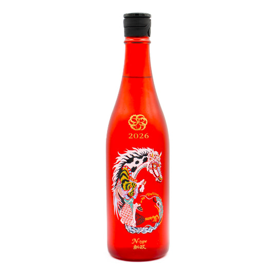 新政酒造 No.6 ナンバーシックス New Year-type 寿という獣 午 feebee ニューイヤーボトル 純米酒 日本酒 13％ 720ml 箱無し（2026年1月製造・賞味期限2026年3月）
