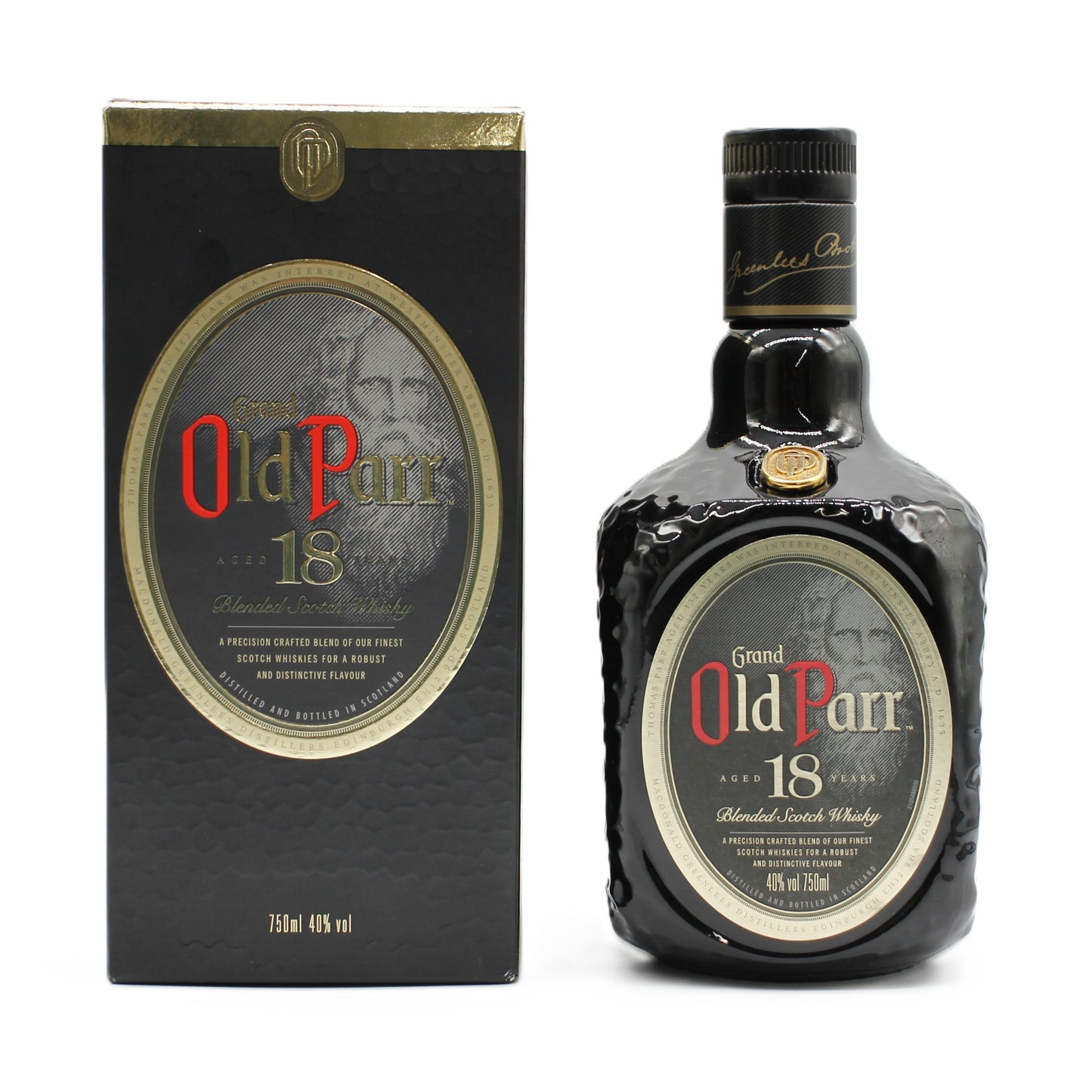 Old Parr オールドパー 18年 ブレンデッド スコッチ ウイスキー 40% 750ml 箱付き