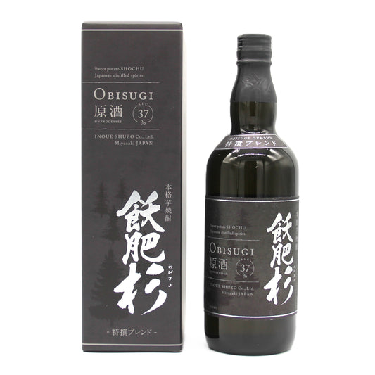 井上酒造 本格芋焼酎 飫肥杉 原酒 特撰ブレンド OBISUGI 37% 720ml 箱付き