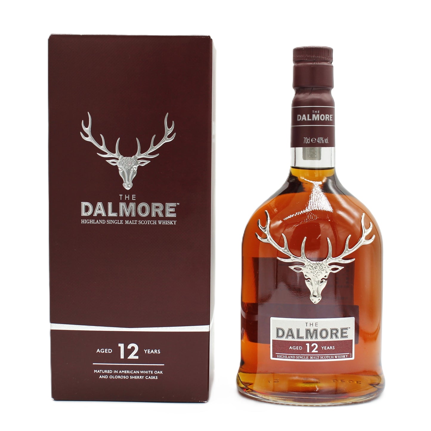 DALMORE ダルモア12年 ハイランド シングルモルト スコッチ ウイスキー 40% 700ml 箱付き