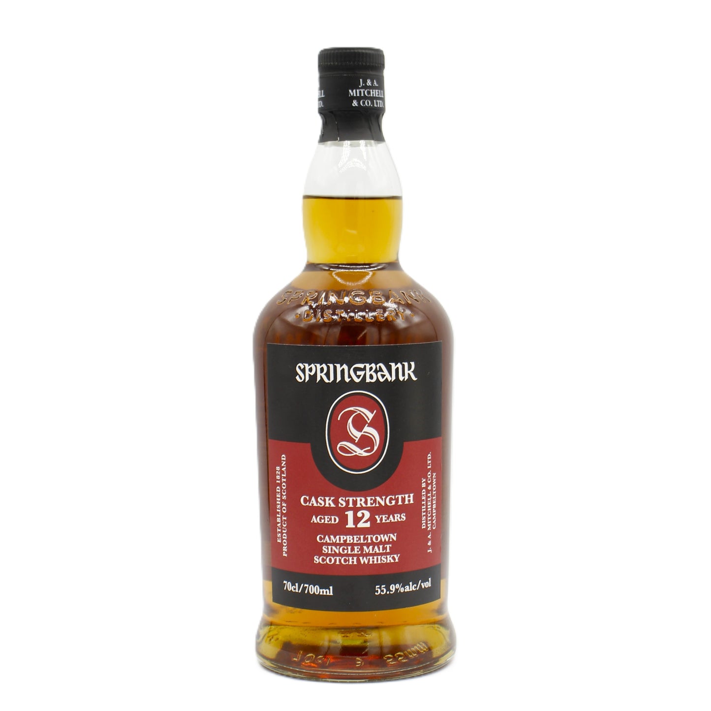 SPRINGBANK スプリングバンク 12年 カスク ストレングス シングルモルト スコッチ ウイスキー  55.9％ 700ml 箱無し