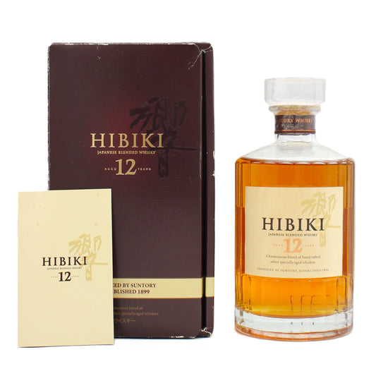 サントリー ウイスキー 響12年 43% 700ml ギフトボックス付き（3）※難有