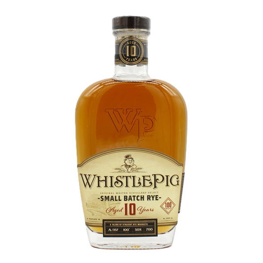 WHISTLEPIG ホイッスル ピッグ 10年 スモールバッチ ライ ウイスキー 50% 700ml 箱無し