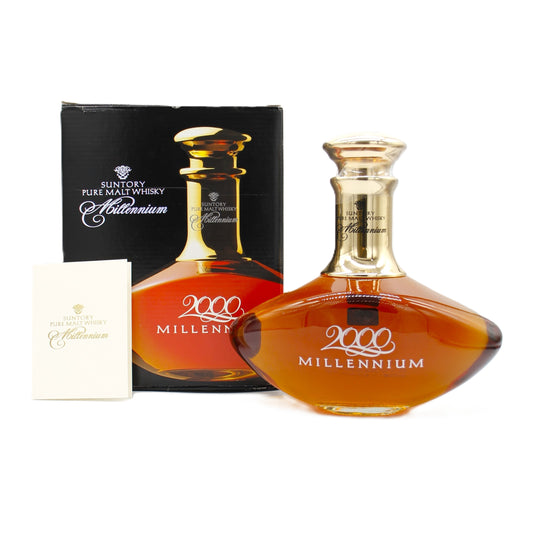 サントリー ピュアモルト ウイスキー ミレニアム 2000 43% 700ml 箱付き