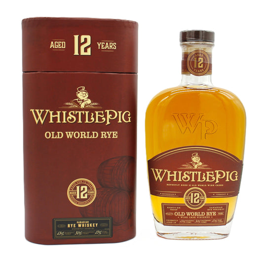 WHISTLEPIG ホイッスル ピッグ 12年 オールド ワールド ライ ウイスキー 43% 700ml 箱付き