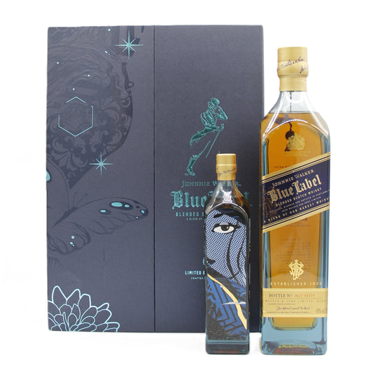 ジョニーウォーカー ブルーラベル by トリスタン イートン スコッチ ウイスキー 40% 750ml 200ml 2本セット 箱付き