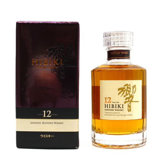 サントリー ウイスキー 響12年 ベビーボトル 43% 180ml 箱付き