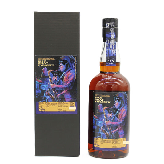 イチローズモルト ケンズチョイス ジャズ ブルー ジャイアント エクスプローラー BLUE GIANT EXPLORER ブレンデッド ウイスキー 60% 700ml 箱付き