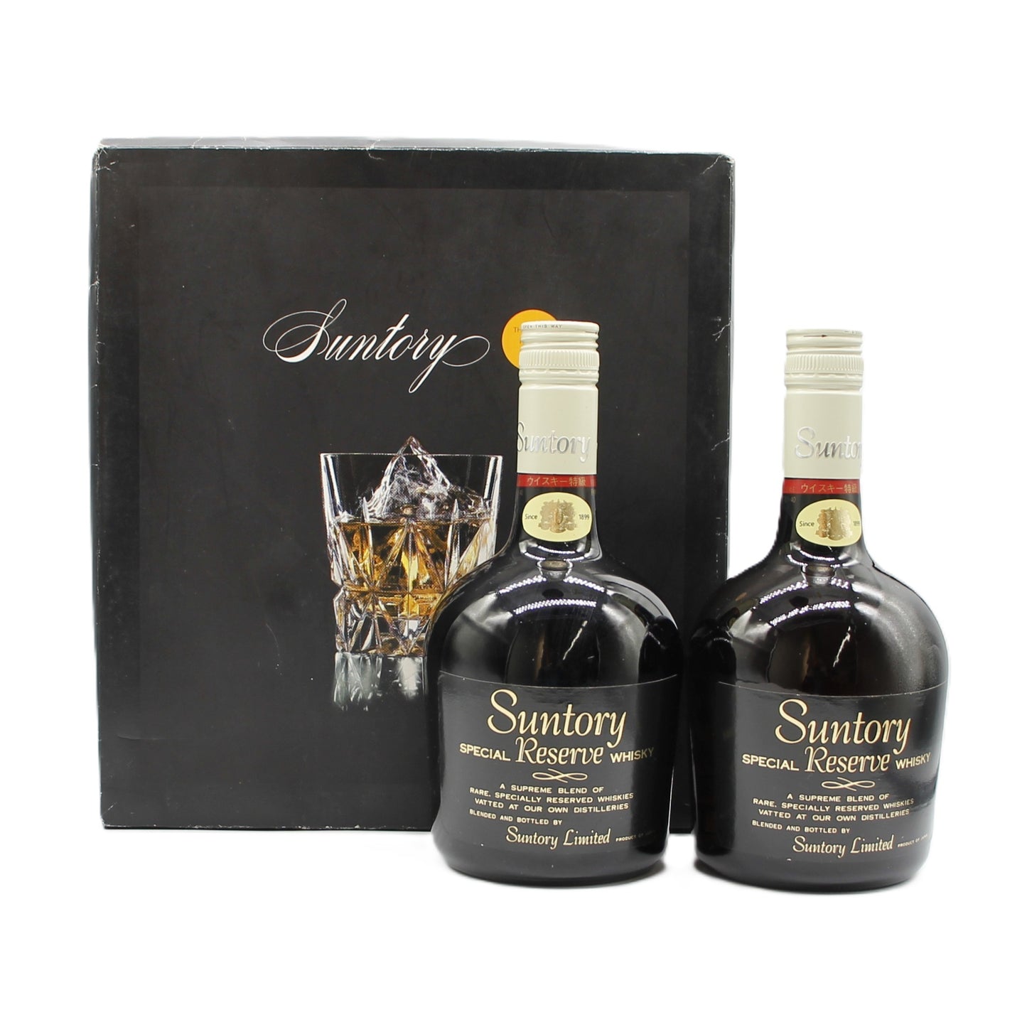 サントリー ウイスキー スペシャル リザーブ 70周年記念ボトル２本セット 43% 1520ml 箱付き（2）