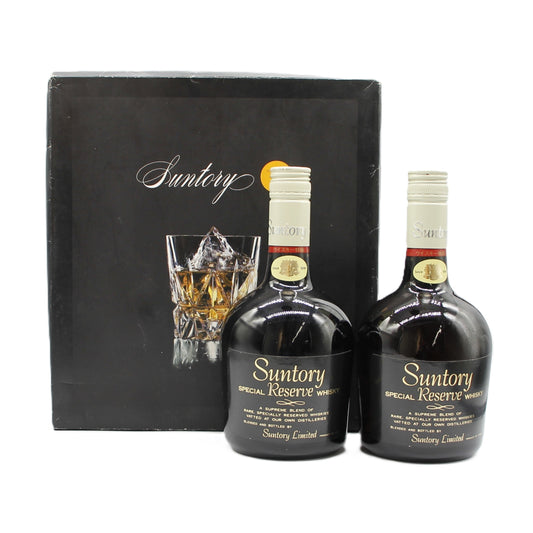サントリー ウイスキー スペシャル リザーブ 70周年記念ボトル２本セット 43% 1520ml 箱付き（2）