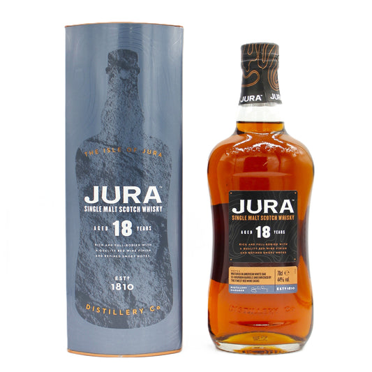 JURA ジュラ 18年 THE ISLE OF JURA シングルモルト スコッチ ウイスキー 44% 700ml 箱付き