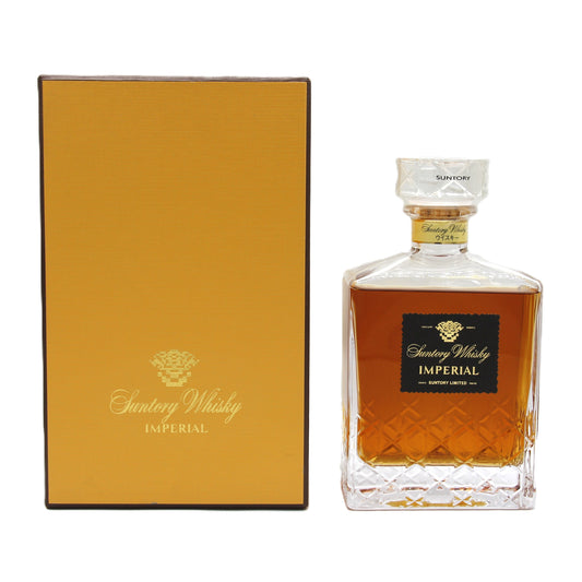 サントリー インペリアル カガミクリスタル SUNTORY IMPERIAL ウイスキー 43% 600ml 箱付き ※カード無し