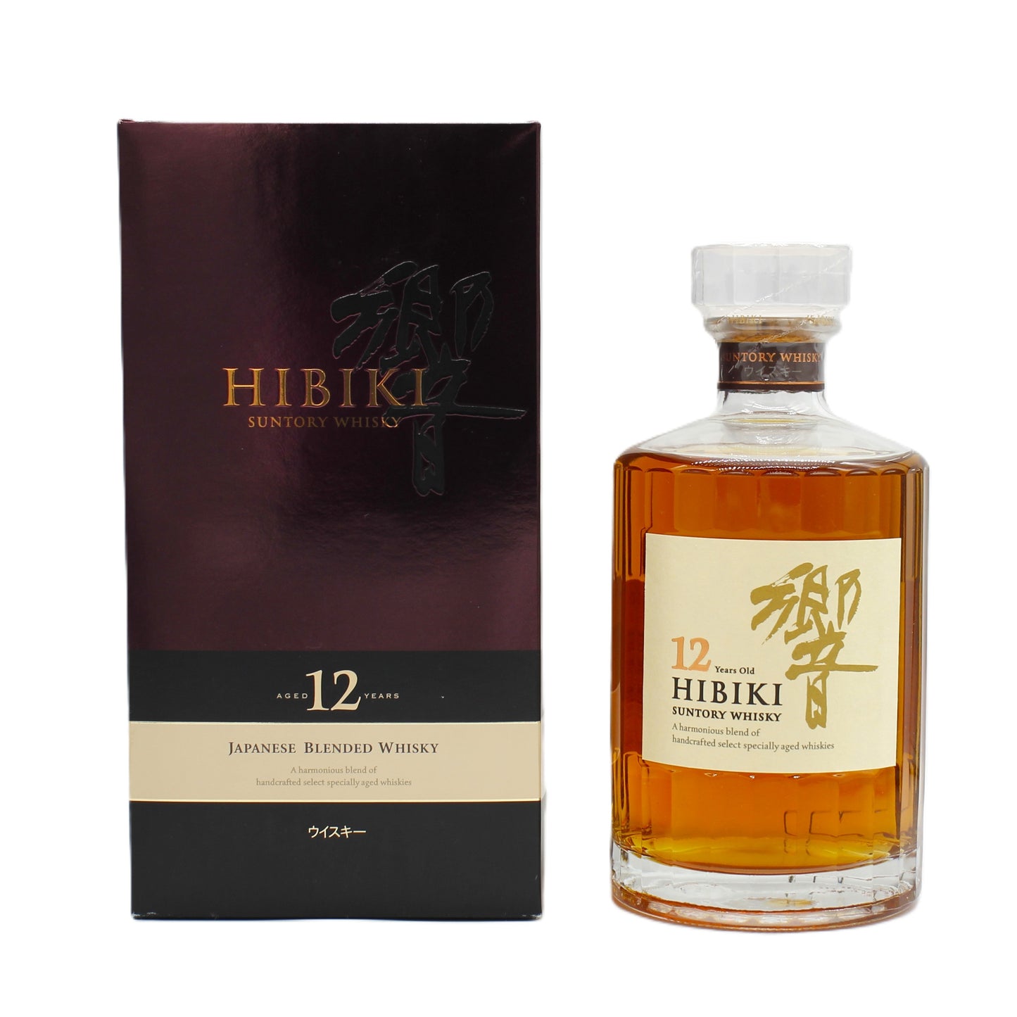 サントリー ウイスキー 響12年 43% 700ml 箱付き (4)
