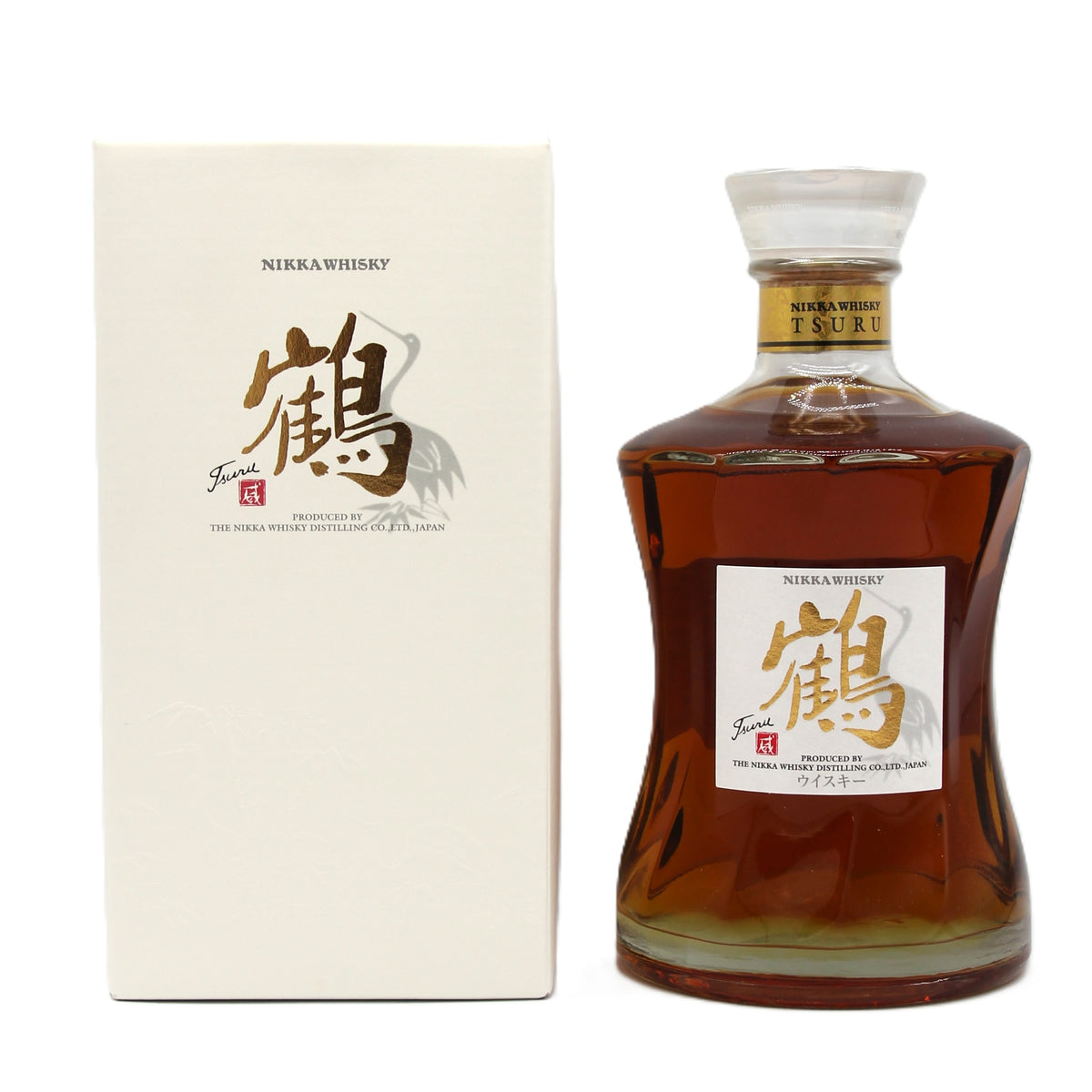ニッカ ウイスキー 鶴 余市蒸留所限定品 43% 700ml 箱付き ※箱難有 