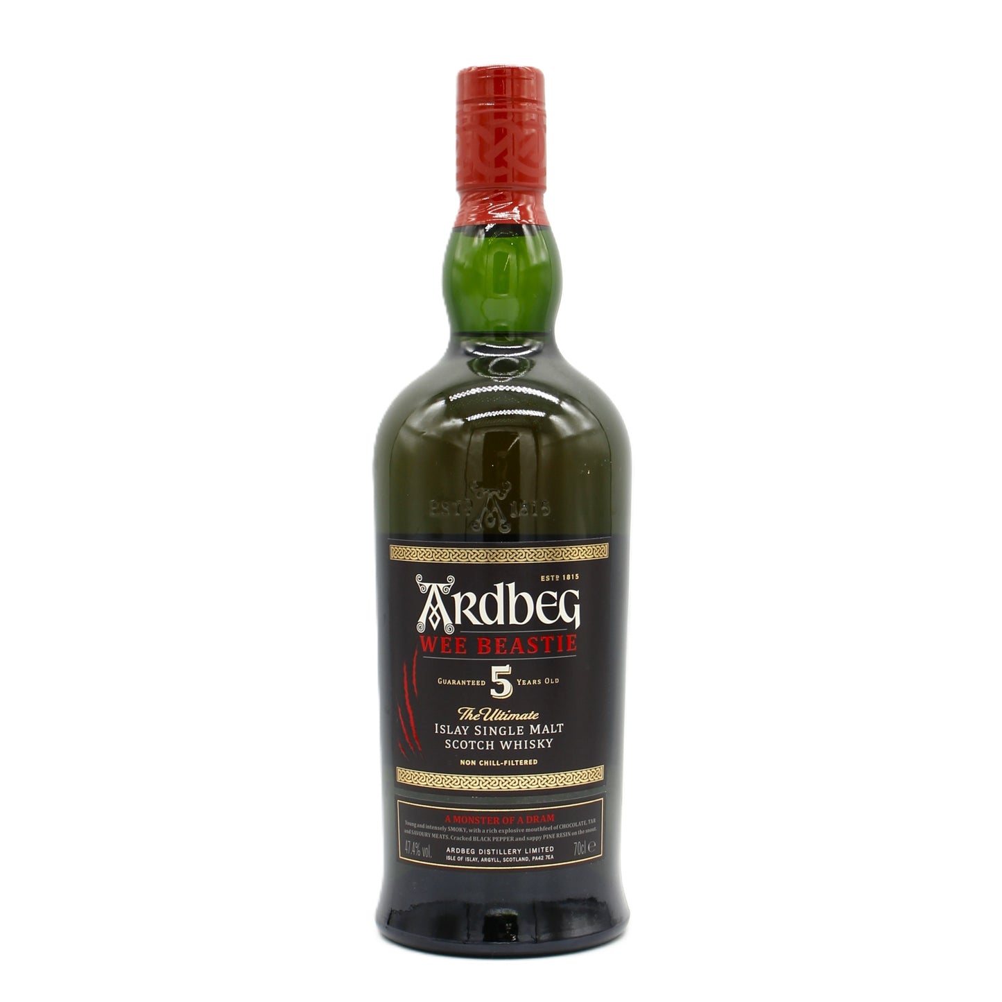 アードベッグ ウィービースティー 5年 ARDBEG WEE BEASTIE シングルモルト スコッチ ウイスキー 47.4% 700ml 箱無し