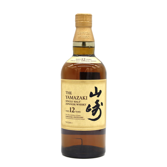 サントリー シングルモルト ウイスキー 山崎12年 43% 700ml 箱無し