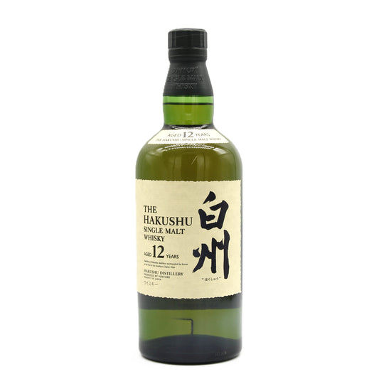 サントリー シングルモルト ウイスキー 白州12年 旧ラベル 金花 43% 700ml 箱無し