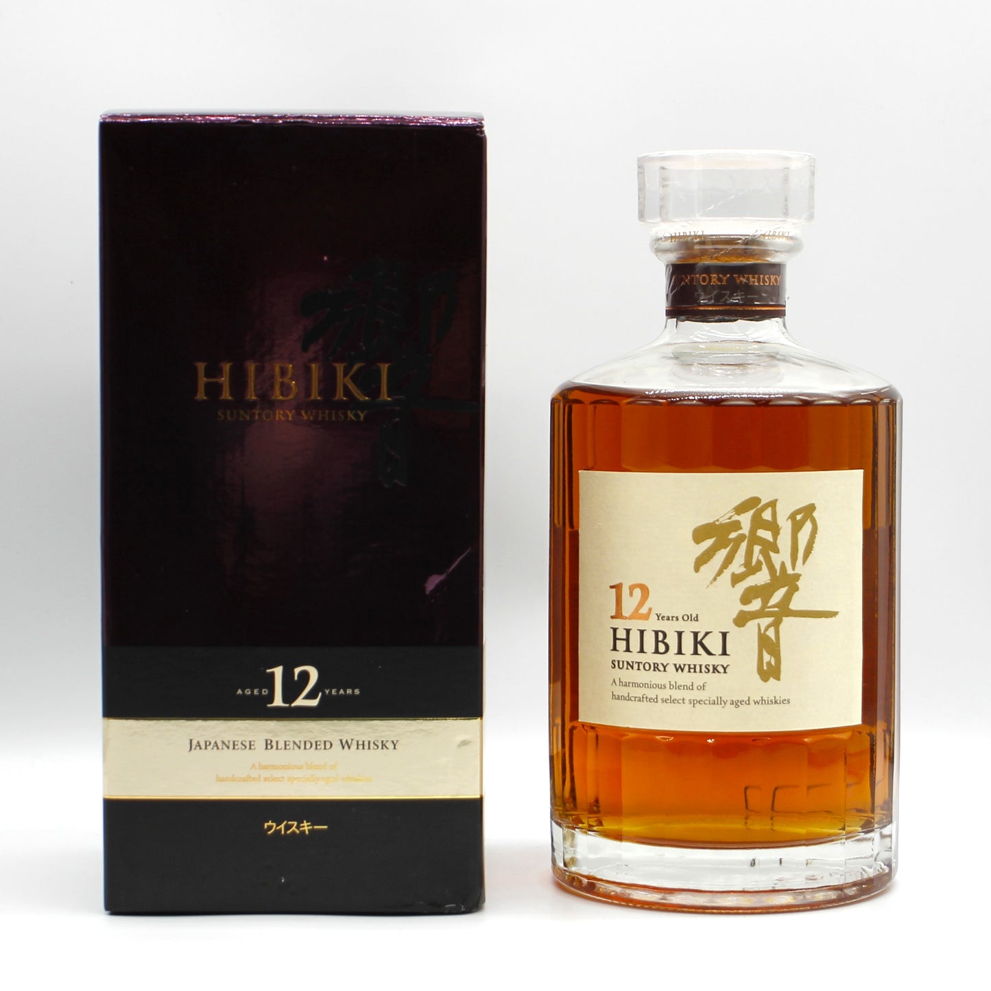 サントリー ウイスキー 響12年 43% 700ml 箱付き (2) ※冊子無し