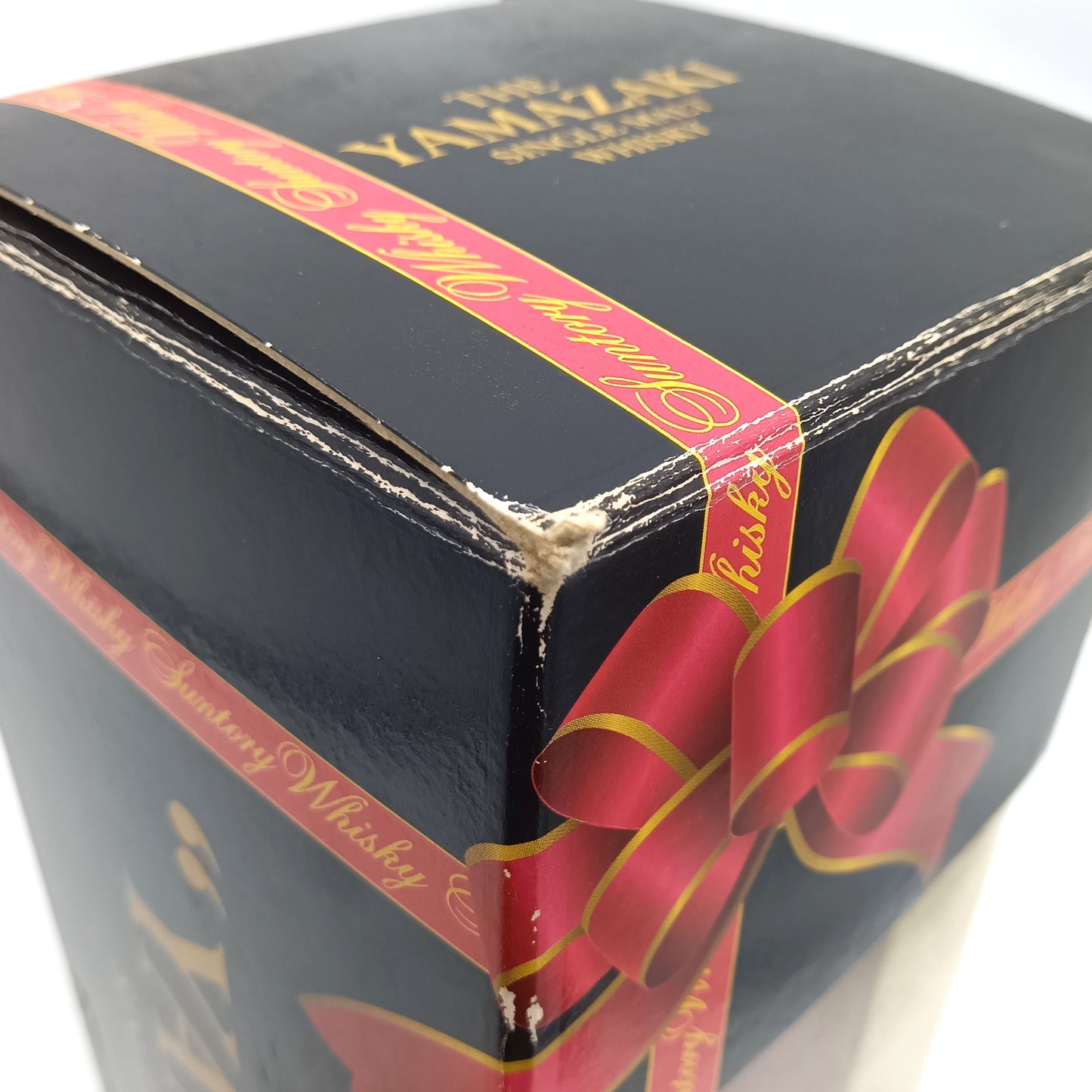 サントリー シングルモルト ウイスキー 山崎 10年 ホワイトラベル 40% 700ml ギフトボックス付き ※難有