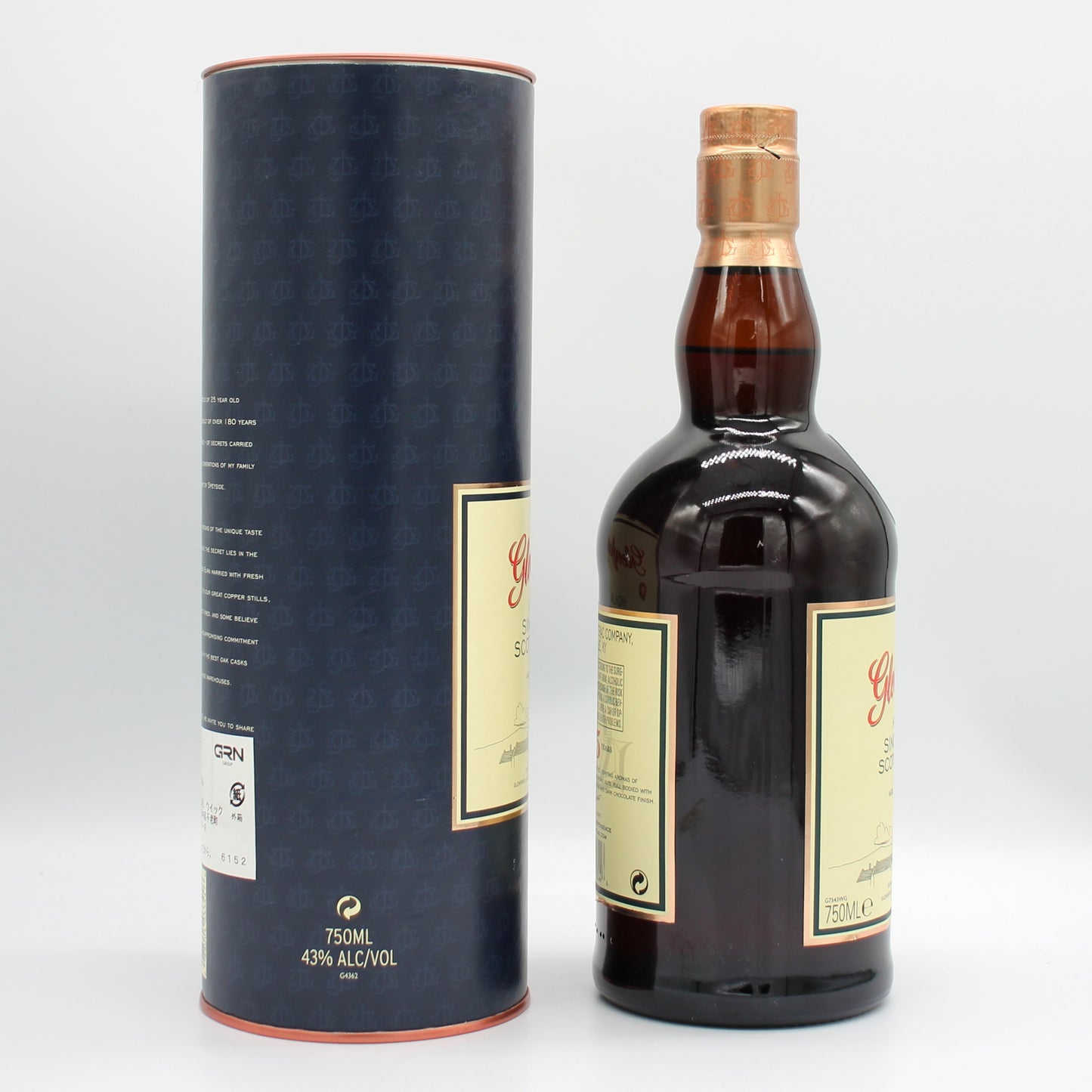 グレンファークラス 25年 シングルモルトウイスキー Glenfarclas HIGLAND SINGLE MALT SCOTCH WHISKY 43% 750ml 箱付き