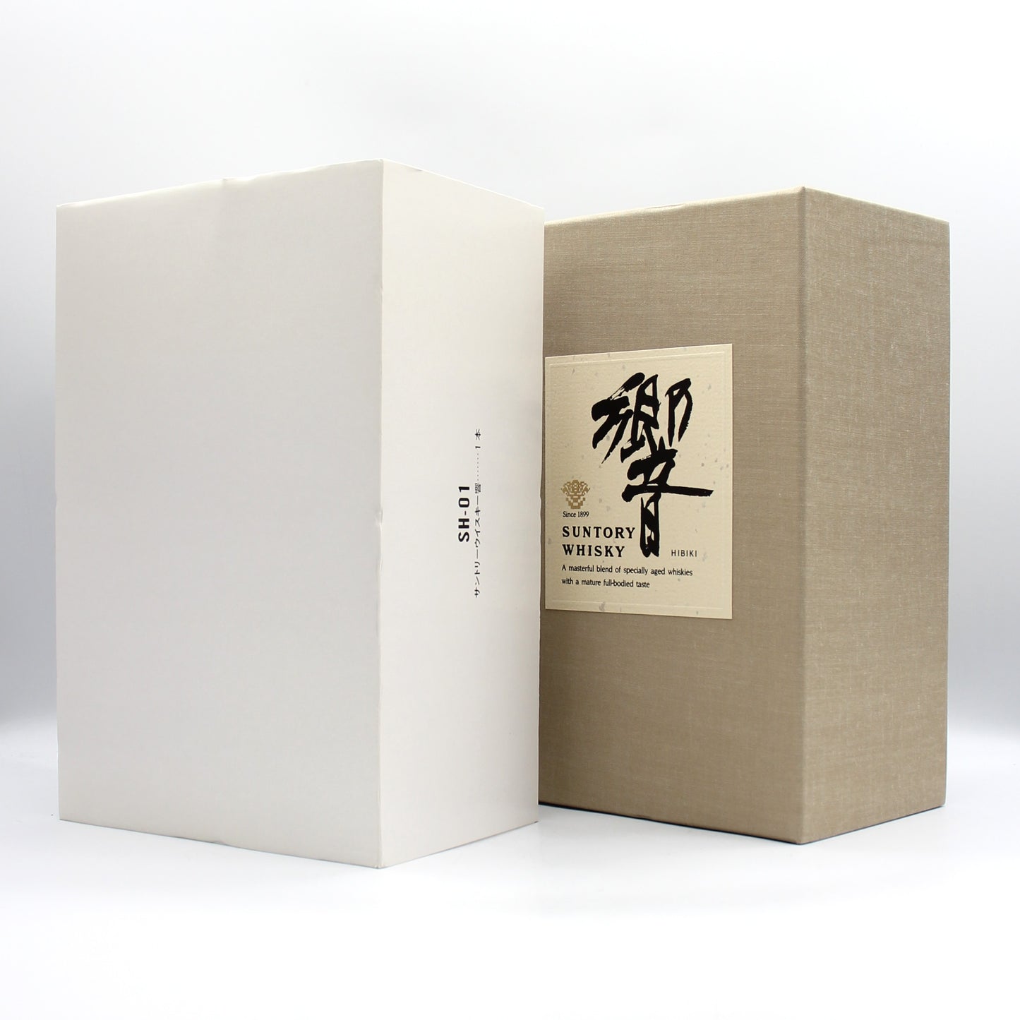 サントリー ウイスキー 響 旧ラベル 裏ゴールド 金キャップ 金花 43% 750ml 箱付き SH-01