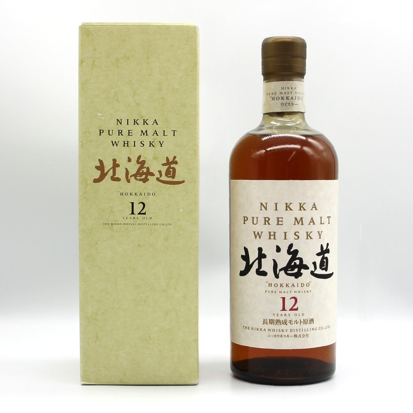 ニッカ ピュアモルト ウイスキー 北海道 12年 43% 750ml 箱付き