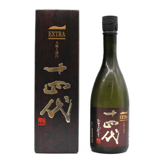 高木酒造 十四代 EXTRA エクストラ 大極上諸白 日本酒 純米大吟醸 生詰 15％ 720ml 箱付き（2026年製造）