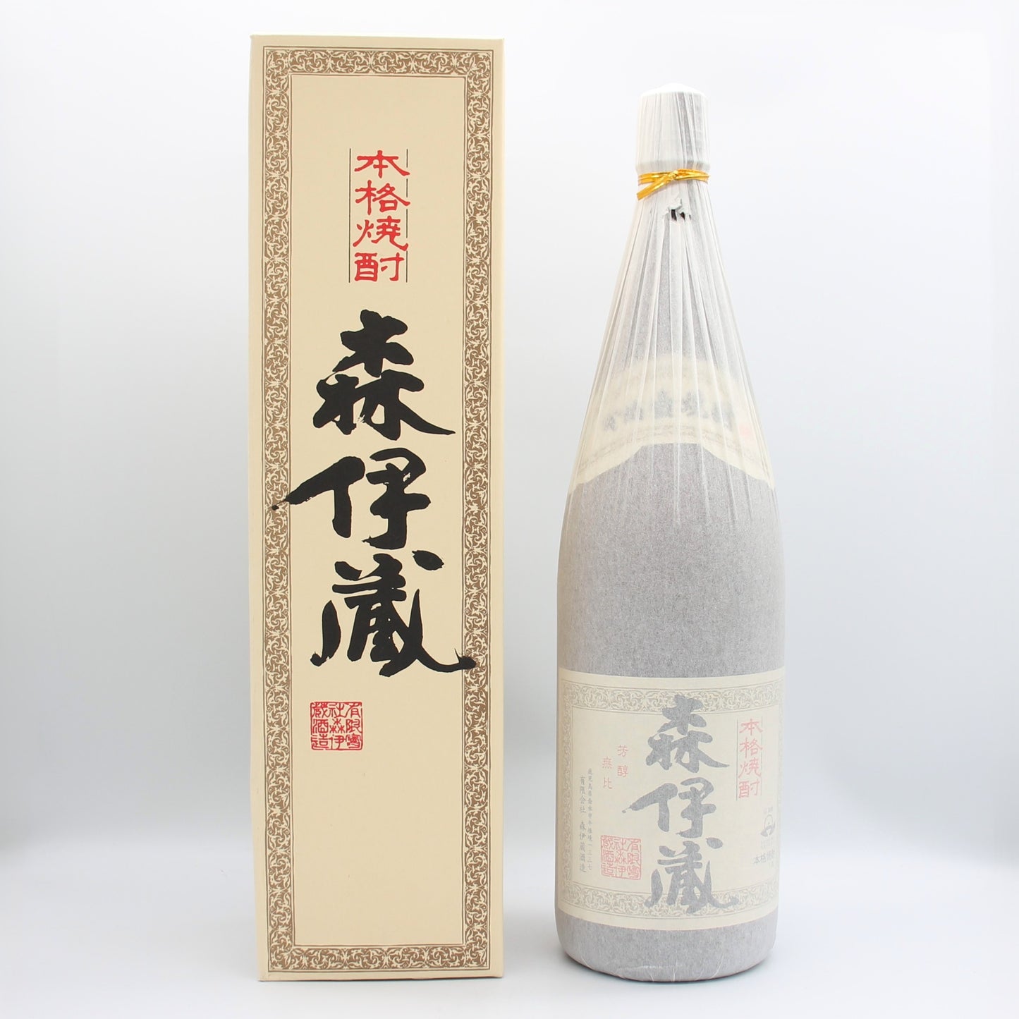 森伊蔵酒造 本格焼酎 森伊蔵 かめ壺焼酎 芋焼酎 25% 1800ml 箱付き ※難有 （1）