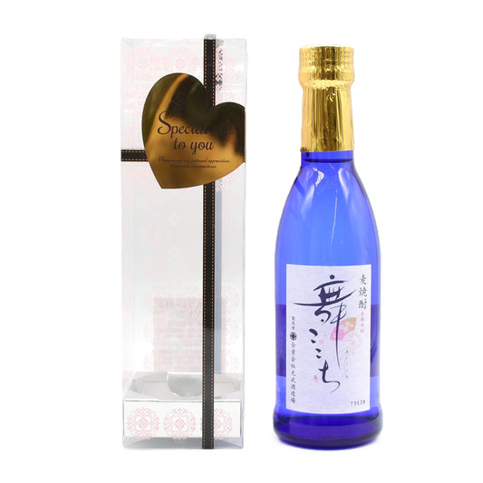 光武酒造場 麦焼酎 バレンタイン 舞ここち ブルーボトル VA-2 25％ 270ml クリアケース付き