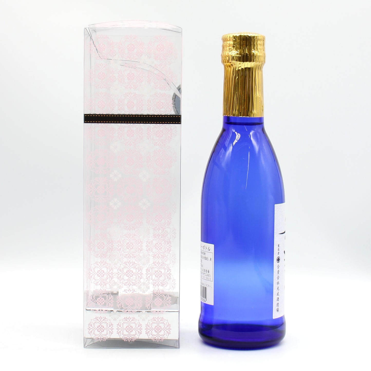 光武酒造場 麦焼酎 バレンタイン 舞ここち ブルーボトル VA-2 25％ 270ml クリアケース付き