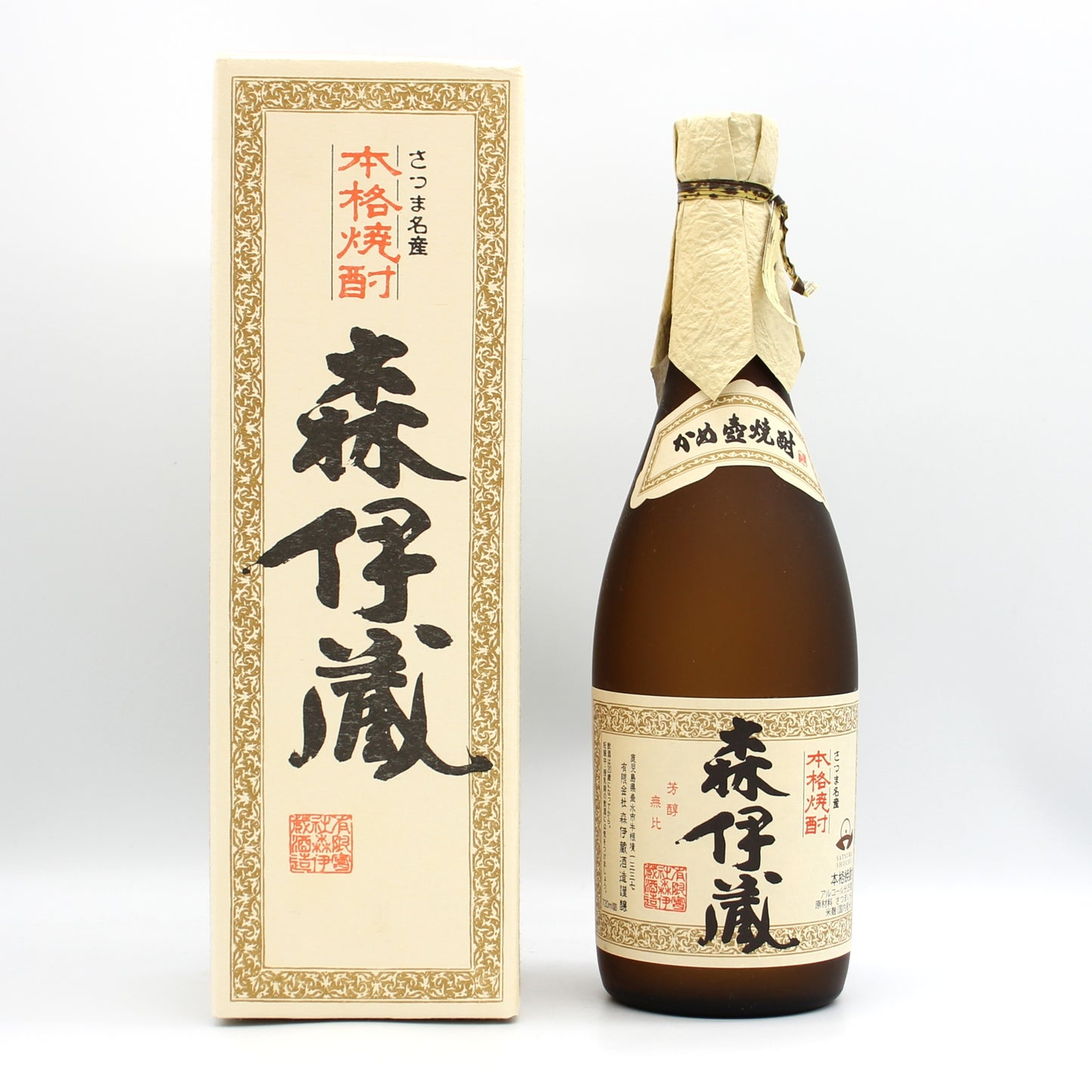 森伊蔵酒造 本格焼酎 森伊蔵 かめ壺焼酎 芋焼酎 25% 720ml 箱付き (2)