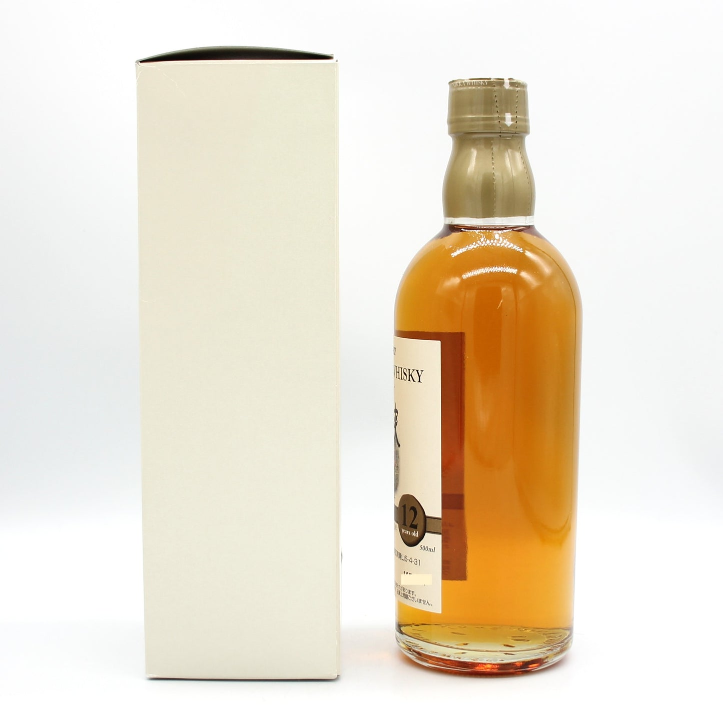 ニッカ ウイスキー シングルモルト 宮城峡12年 フルーティ＆リッチ 55% 500ml 箱付き