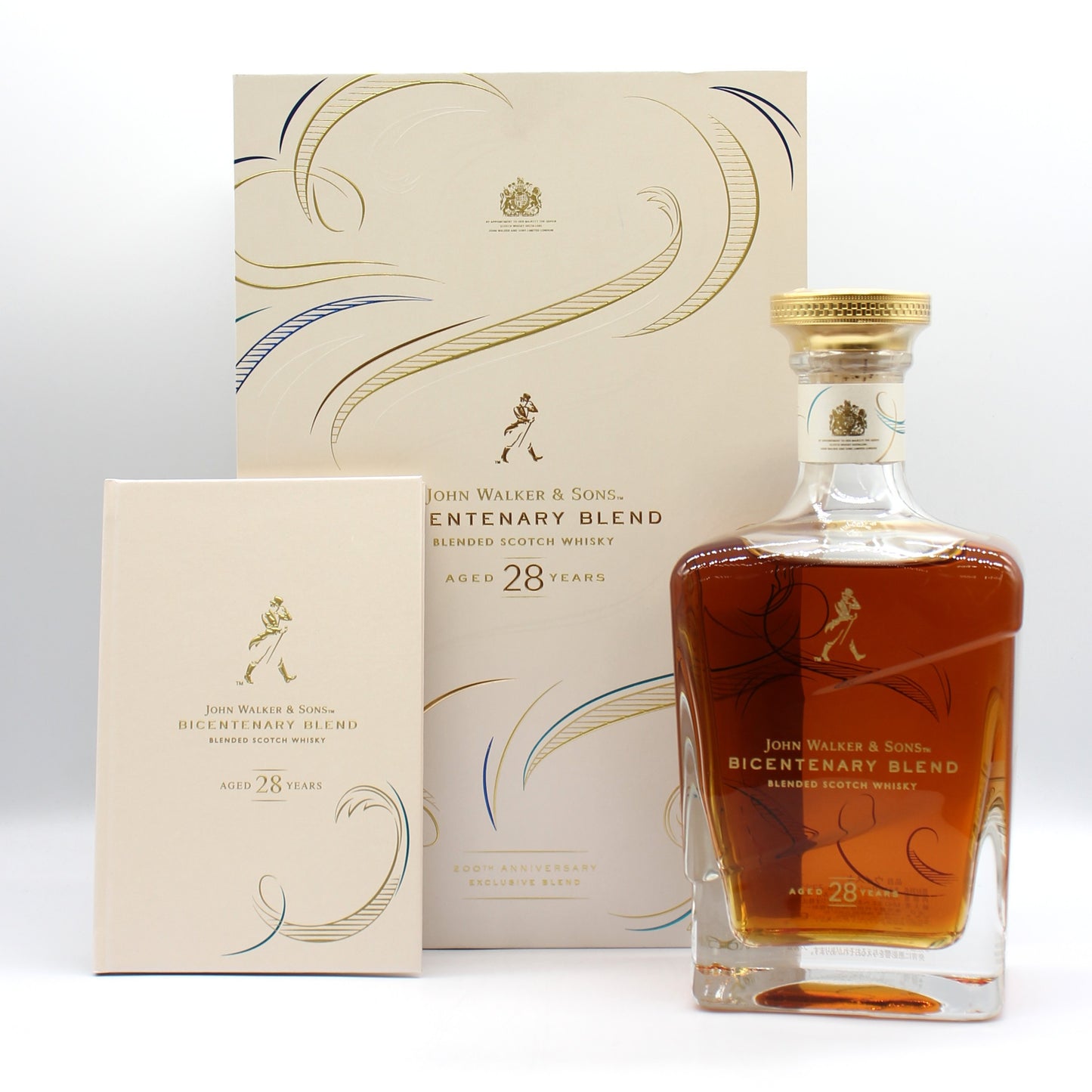 ジョニーウォーカー ジョン ウォーカー＆サンズ BICENTENARY BLEND 28年 200周年記念 ブレンデッド スコッチ ウイスキー 46% 750ml 箱付き