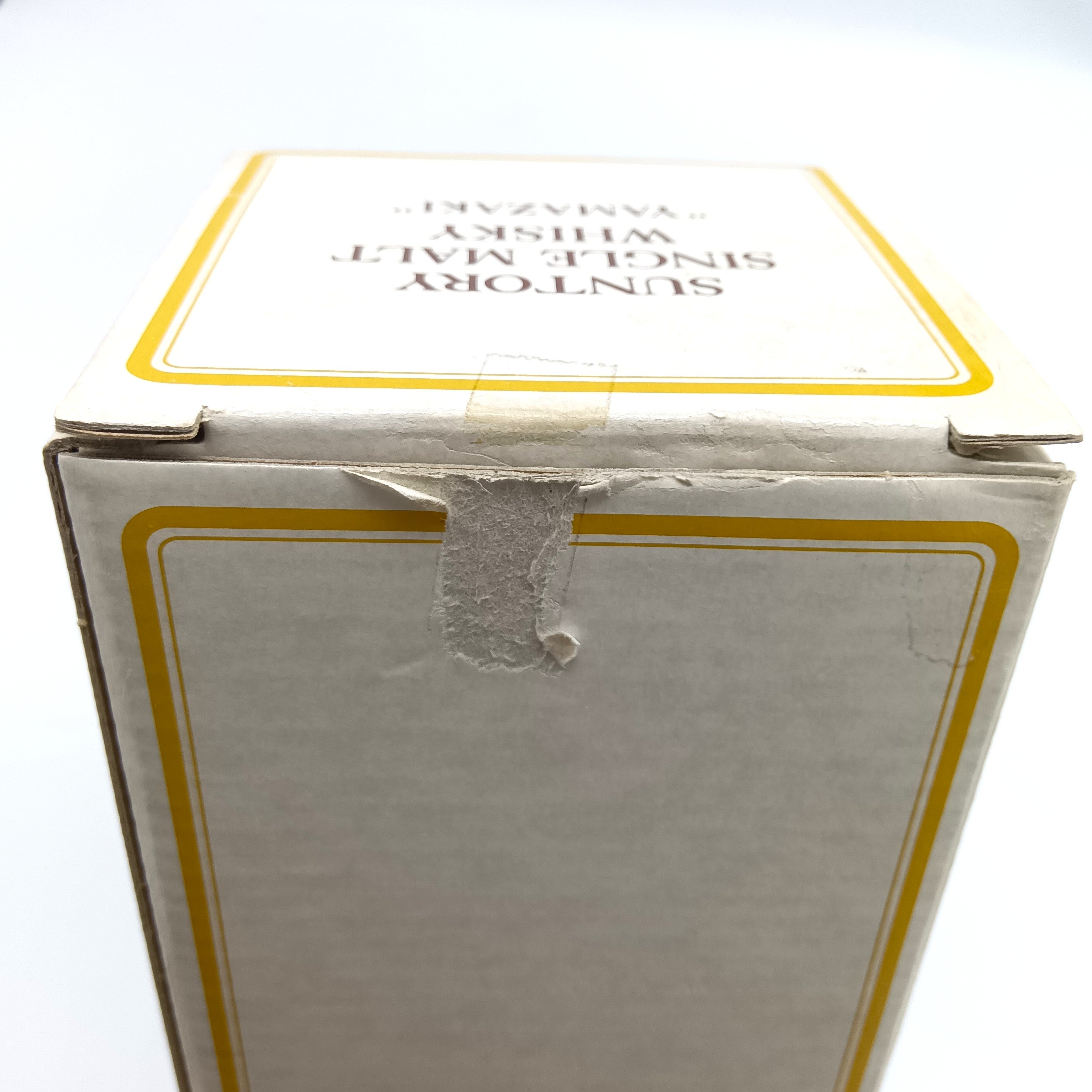 サントリー シングルモルト ウイスキー 山崎 10年 ホワイトラベル 金花