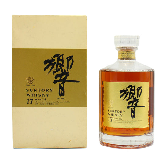 サントリー ウイスキー 響17年 ゴールドラベル 43% 750ml 箱付き SHT01