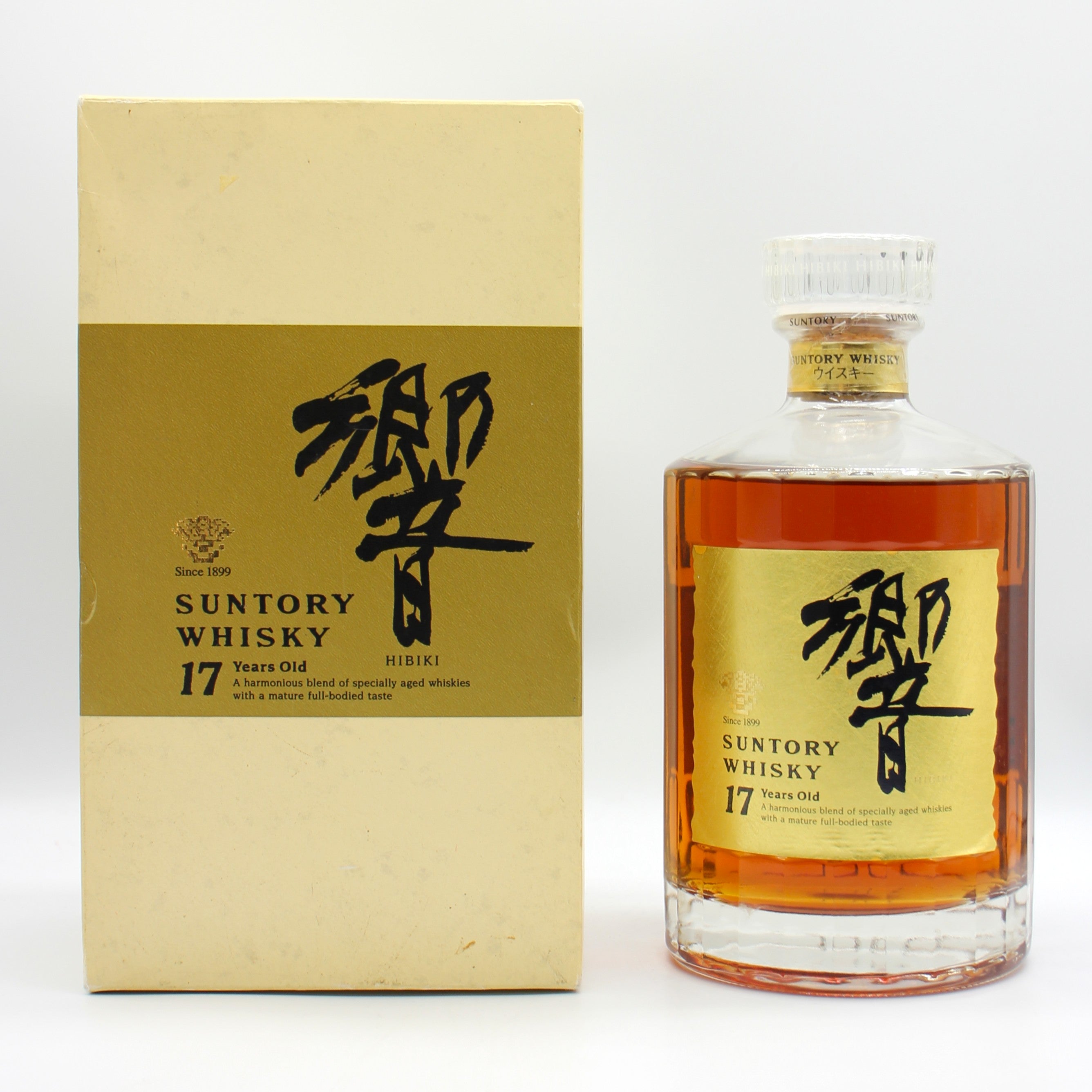 サントリー ウイスキー 響17年 ゴールドラベル 43% 750ml 箱付き SHT01