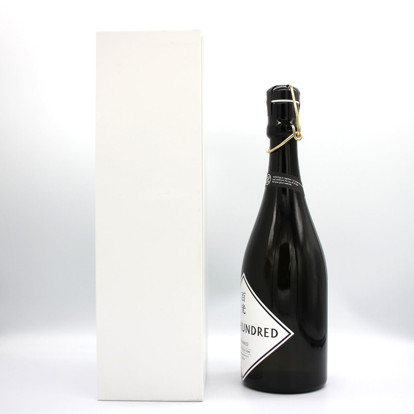 楯の川酒造 SAKE HUNDRED 百光 BYAKKO クリスタルライン CRYSTALLINE SAKE 日本酒 15％ 720ml 箱付き ※難有