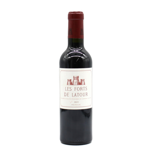 シャトー ラトゥール レ フォール ド ラトゥール 2015 ハーフボトル 赤ワイン 13% 375ml 箱無し (Chateau Latour Les Forts de Latour 2015)