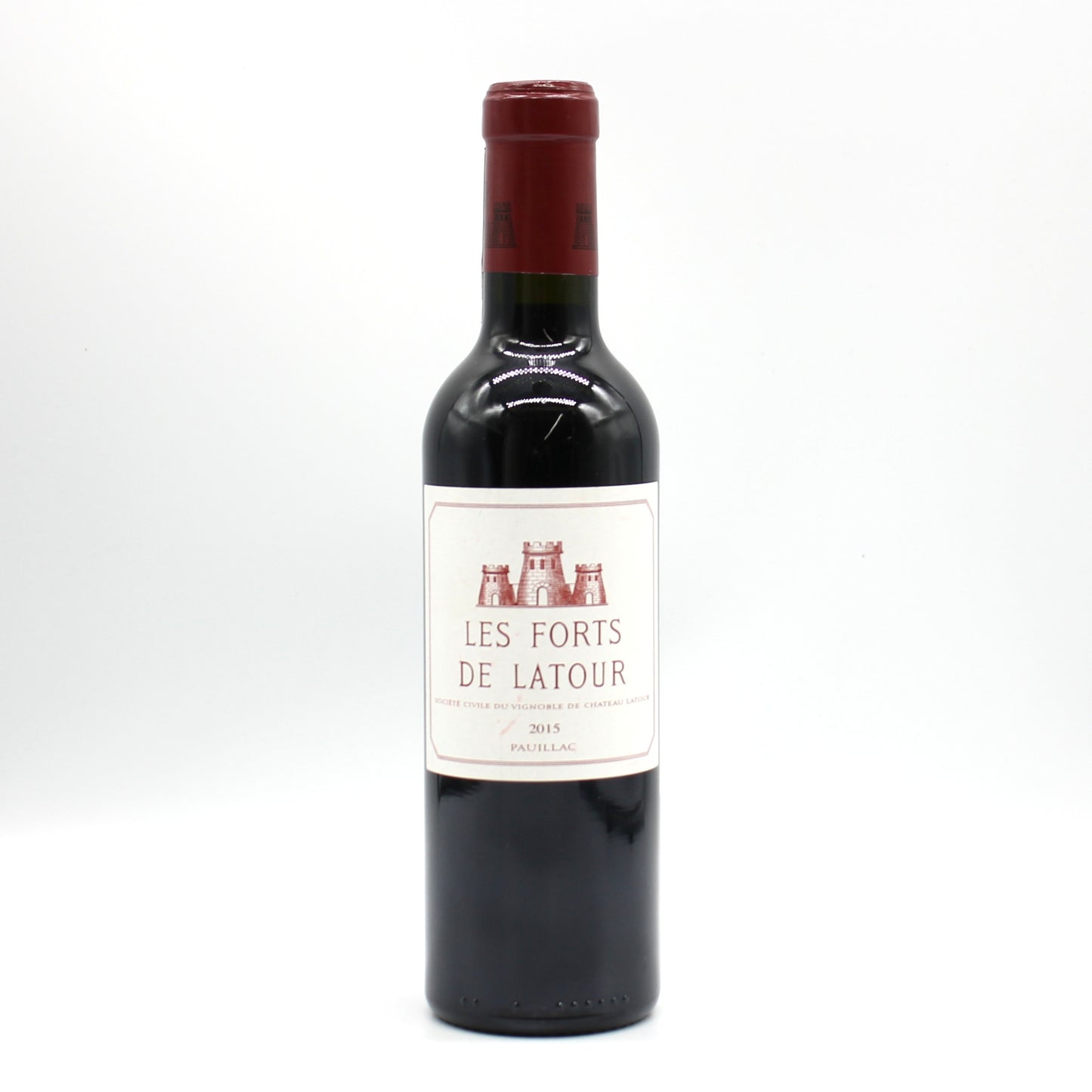 シャトー ラトゥール レ フォール ド ラトゥール 2015 ハーフボトル 赤ワイン 13% 375ml 箱無し (Chateau Latour Les Forts de Latour 2015)