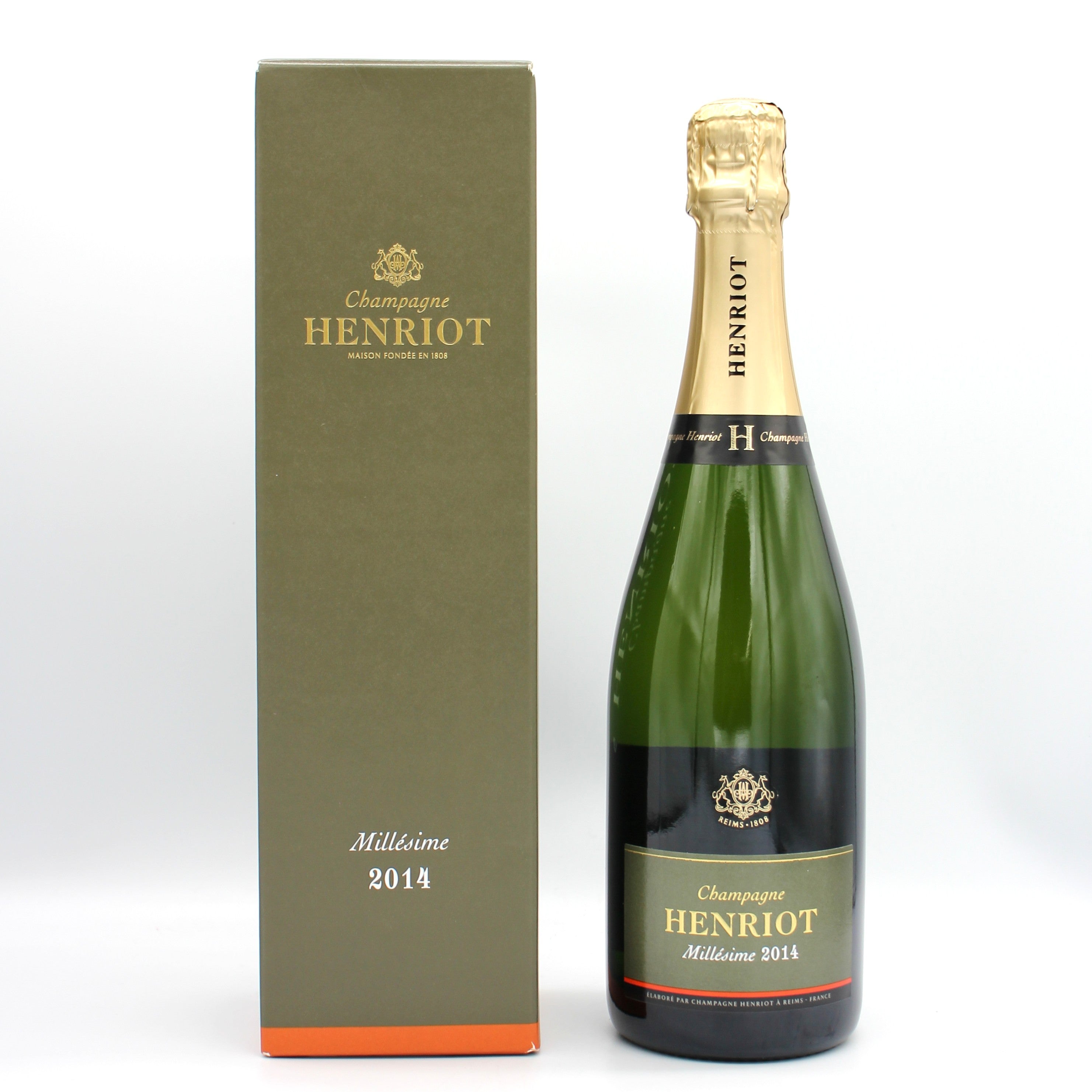 アンリオ ブリュット ミレジメ 2014 シャンパン 12% 750ml 箱付き