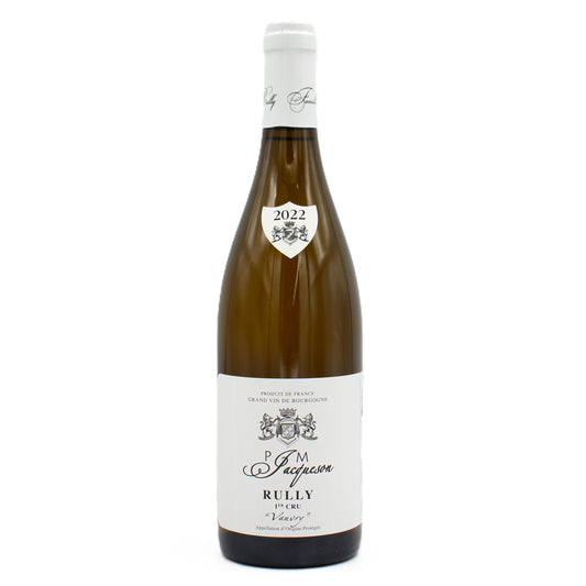 Domaine Jacqueson ドメーヌ ジャクソン リュリー プルミエ クリュ ヴォヴリー 2022 白ワイン 13% 750ml 箱無し （Domaine Jacqueson Rully 1er Cru Vauvry 2022）
