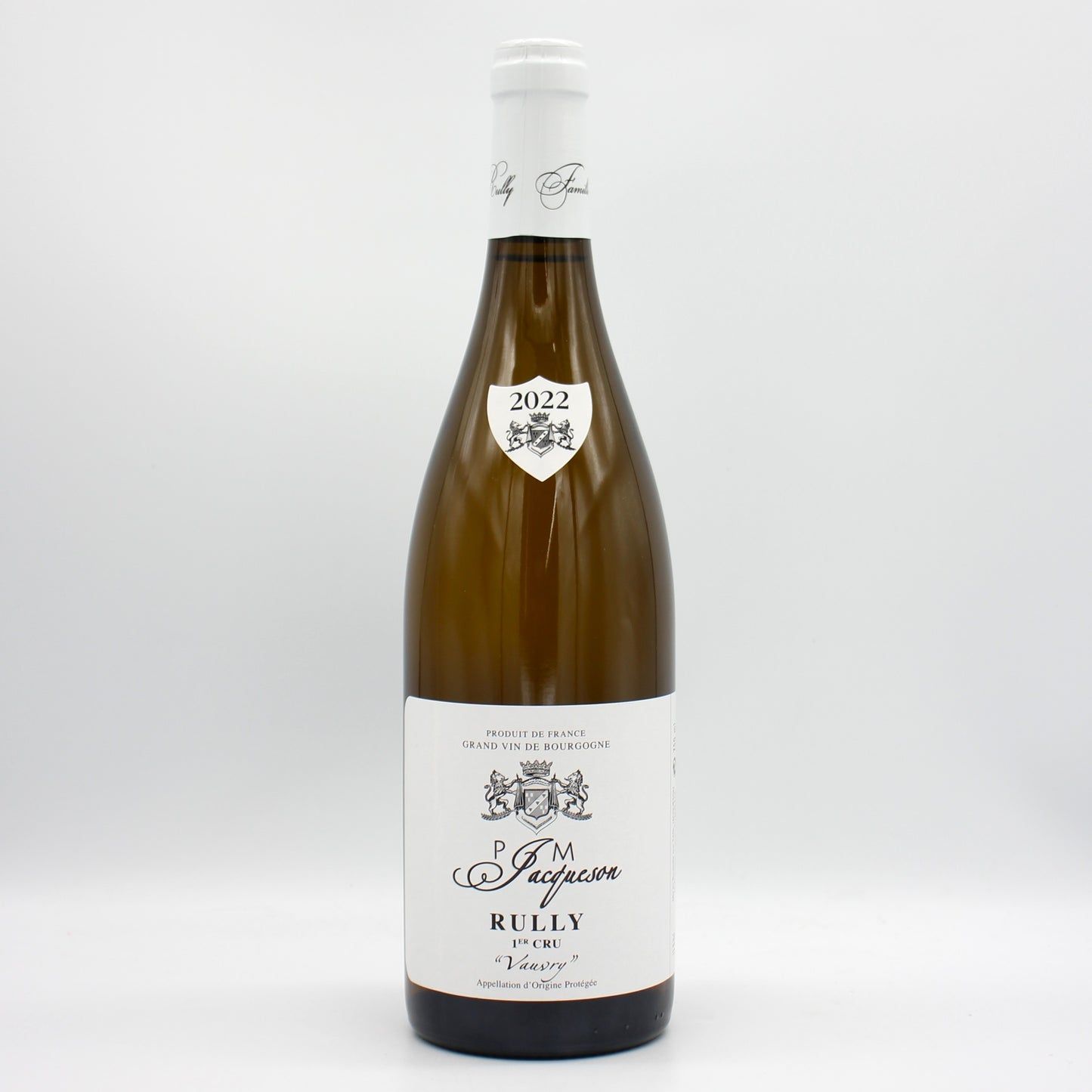 Domaine Jacqueson ドメーヌ ジャクソン リュリー プルミエ クリュ ヴォヴリー 2022 白ワイン 13% 750ml 箱無し （Domaine Jacqueson Rully 1er Cru Vauvry 2022）